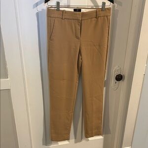 J. Crew Cameron Tan Trousers